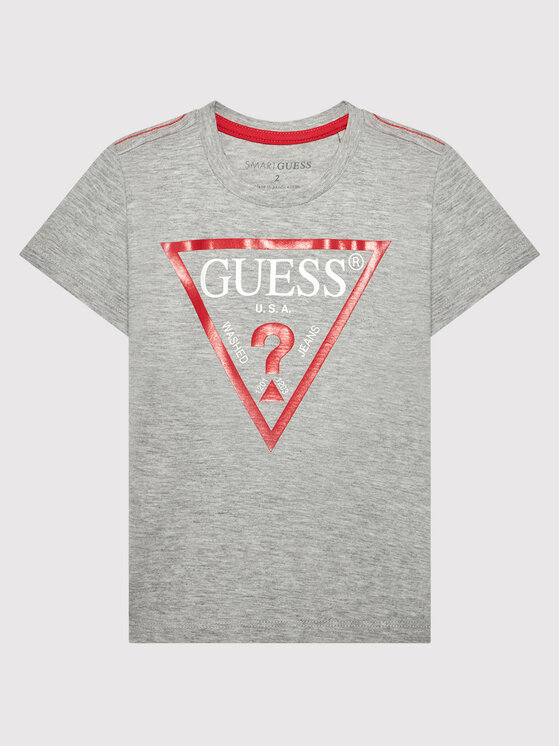 Guess T-krekls N73I55 K8HM0 Pelēks Regular Fit