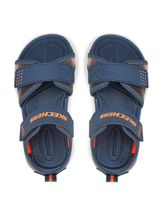 Skechers Skechers Sandály Microspec-Splash- 407034L/NVOR Tmavomodrá