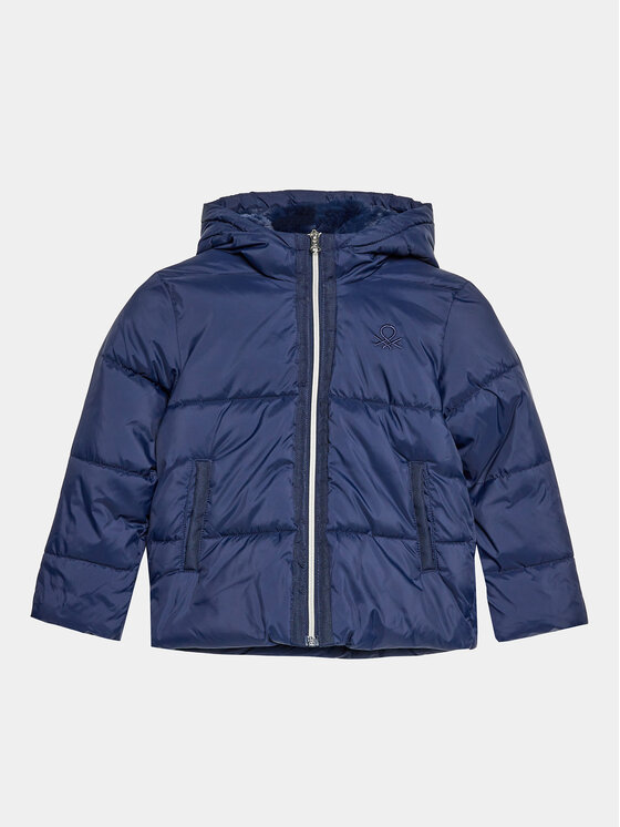 United Colors Of Benetton United Colors Of Benetton Zimska jakna 2SJ1CN02I Tamnoplava Regular Fit