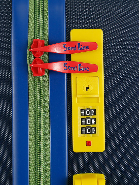 Semi Line Semi Line Valigia per bambini T5932-1 Blu scuro