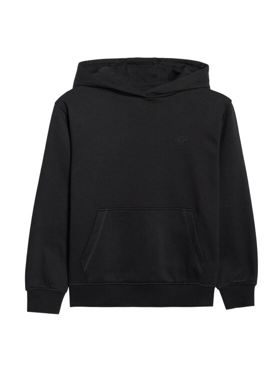 4F 4F Bluza BASIC+ Czarny Oversize