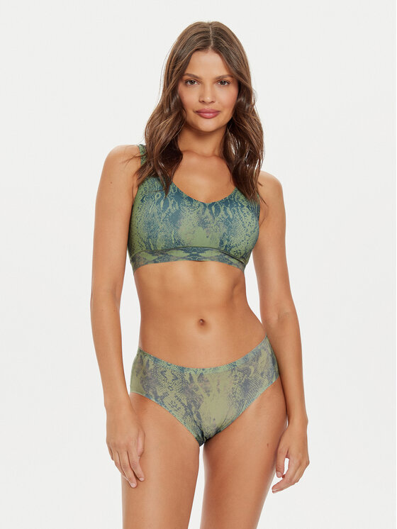Chantelle Chantelle Figi klasyczne Soft Stretch C11D40 Zielony