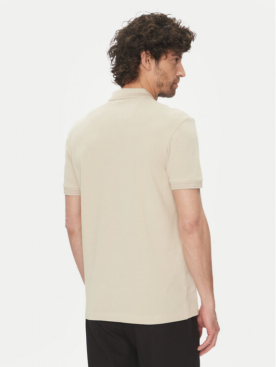BOSS BOSS Polo Paddy 50469055 Beżowy Regular Fit