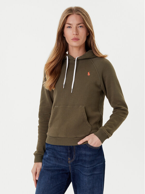 Polo Ralph Lauren Mikina 211943007014 Zelená Relaxed Fit
