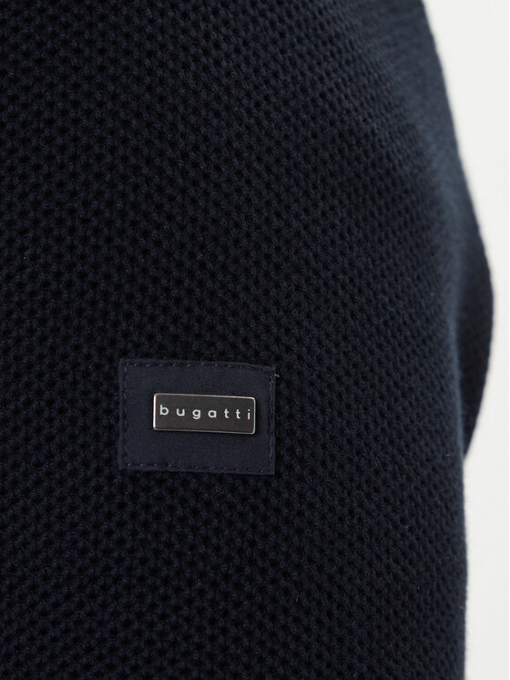 Bugatti Bugatti Sweatshirt 7600-85545D Dunkelblau Regular Fit