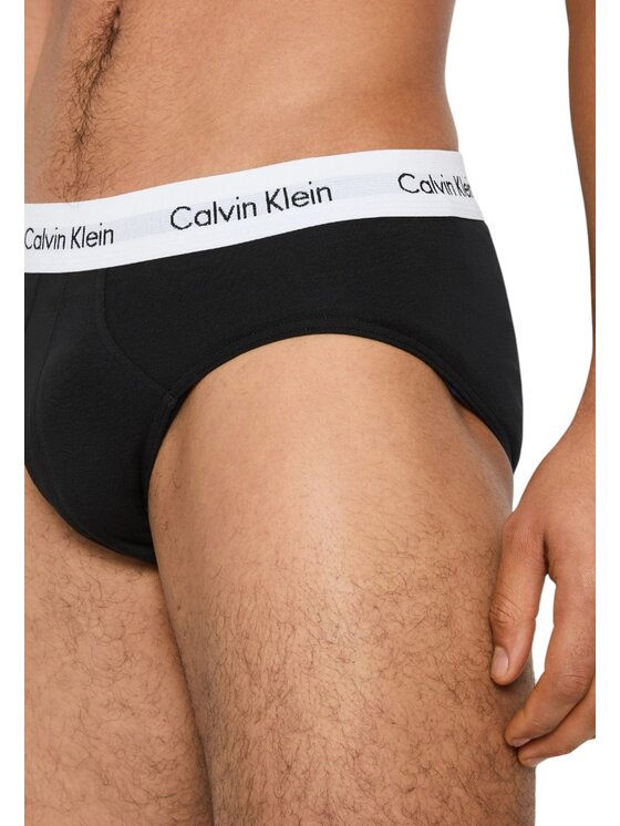 Calvin Klein Calvin Klein Σετ σλιπ 3pack icon cotton stretch Μαύρο