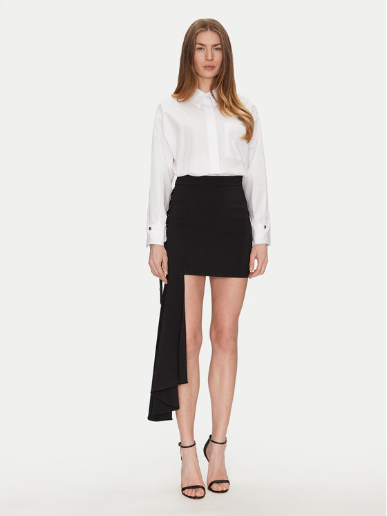 Elisabetta Franchi Elisabetta Franchi Koszula CA-092-51E2-V380 Biały Regular Fit