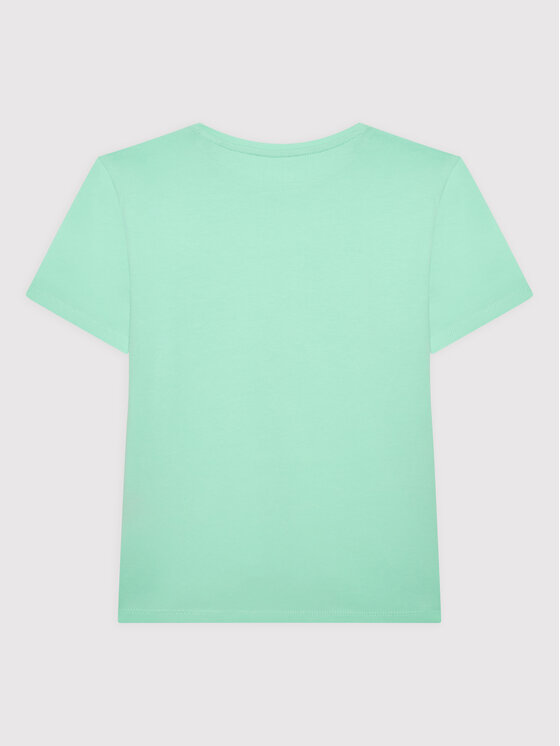 T-shirt J2YI00 K6YW1 Verde Regular Fit