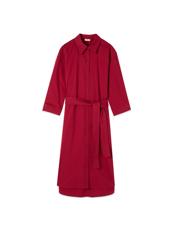 Oltre Oltre Sukienka wieczorowa 7039J000905N016 Czerwony Baggy Fit