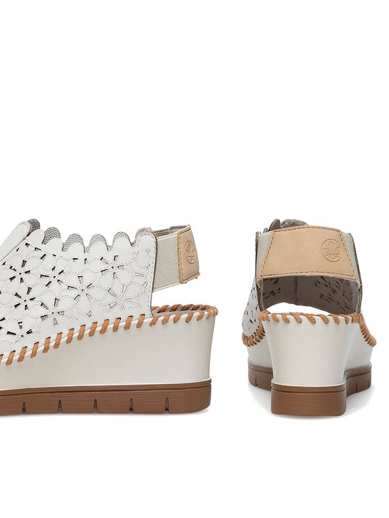 Rieker Rieker Sandalen 60355-80 Weiß