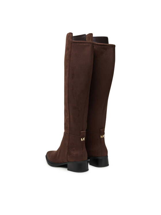 MICHAEL Michael Kors MICHAEL Michael Kors Cizme lungi muschetar Lex 40F5LXMB5S Maro