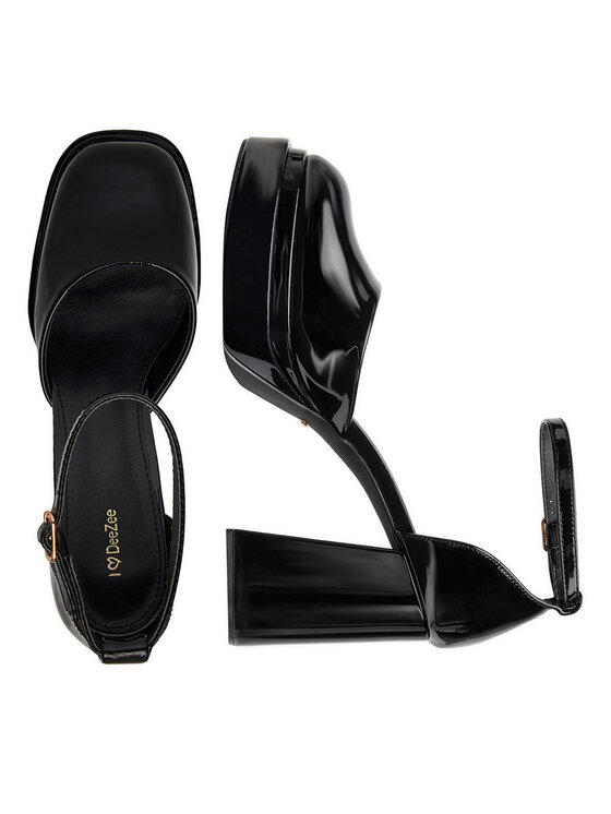 DeeZee DeeZee Körömcipők LW85478-6 Fekete