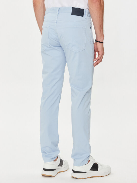 BOSS Boss Jeans hlače Delaware3-1-20 50505445 Svetlo modra Slim Fit