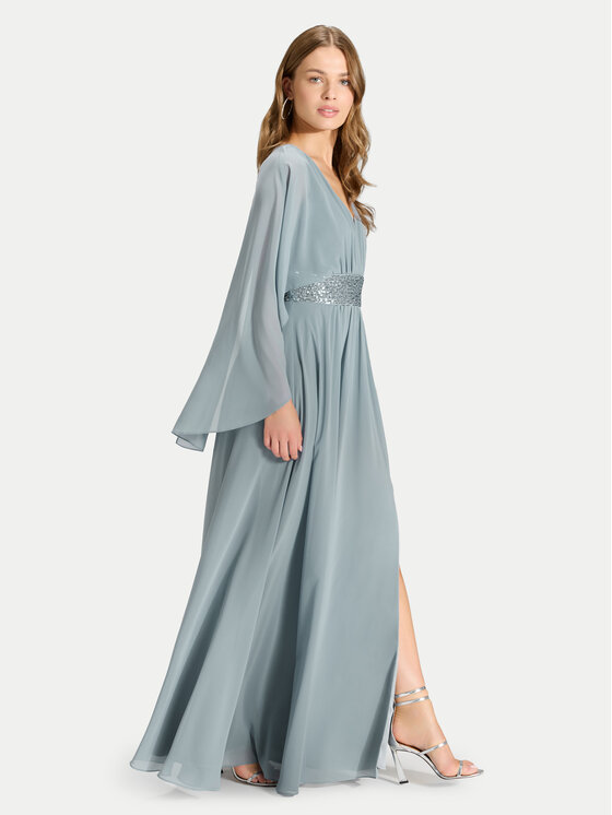 Swing Swing Вечірня сукня 5AI10300 Голубий Regular Fit