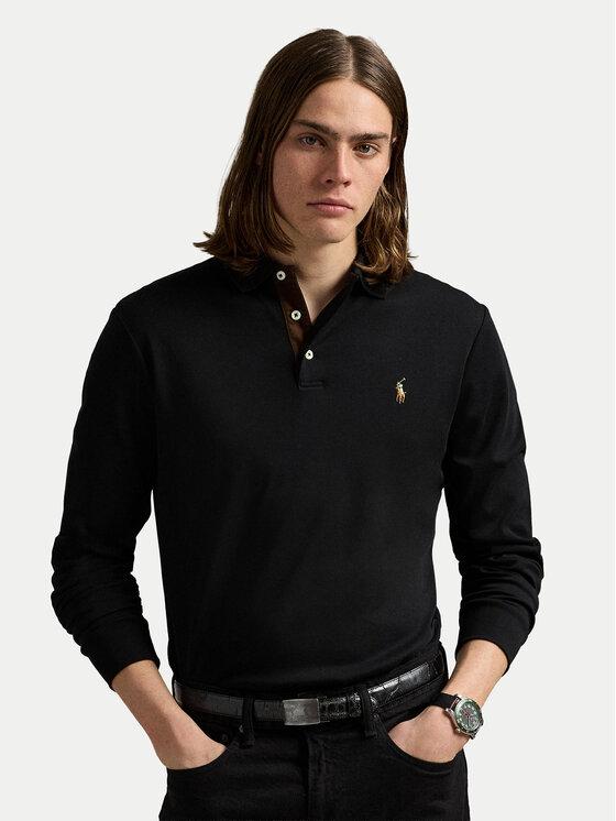 Polo Ralph Lauren Polo Ralph Lauren Polo 710671785002 Czarny Slim Fit