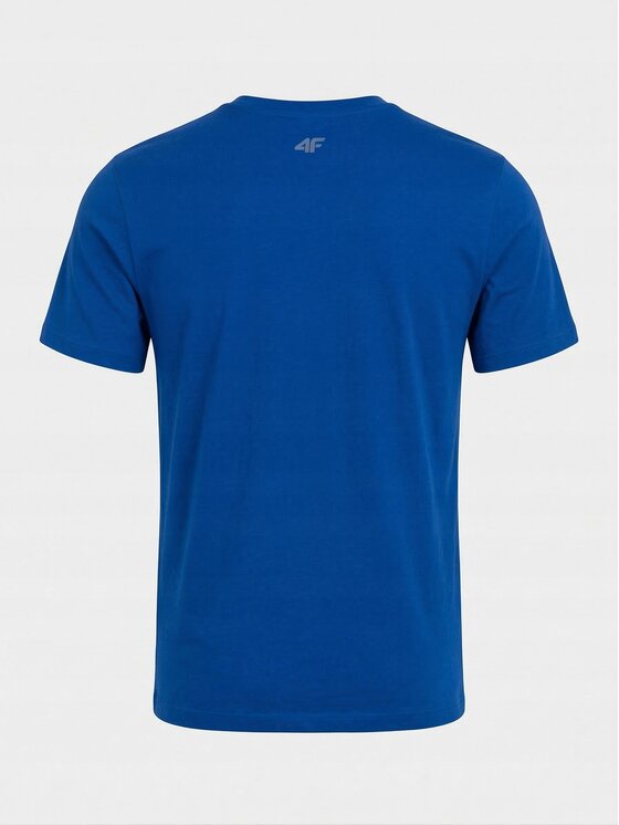 4F 4F T-Shirt Z-TTSHM3947-3-N Biały Regular Fit