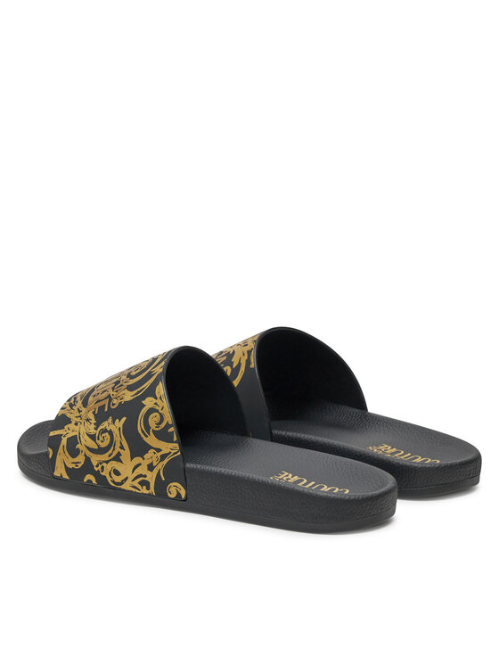 Versace Jeans Couture Versace Jeans Couture Pantoletten 76YA3SQ4 Schwarz