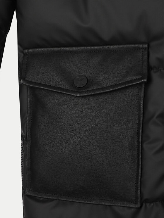 Karl Lagerfeld Kids Karl Lagerfeld Kids Winterjacke Z30273 S Schwarz Regular Fit