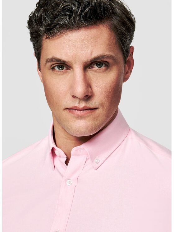 Pako Lorente Pako Lorente Koszula P26SN-1X-067 Różowy Slim Fit