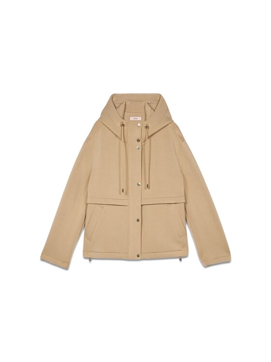 Oltre Oltre Cappotto 8139J000206N002 Écru Baggy Fit