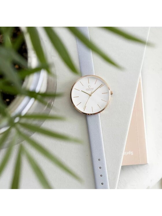 Obaku Obaku Hodinky V211LXVIRL Šedá