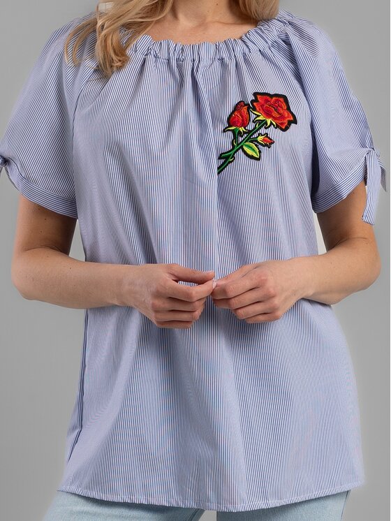Perso Perso Halenka CHCE710033F Modrá Regular Fit