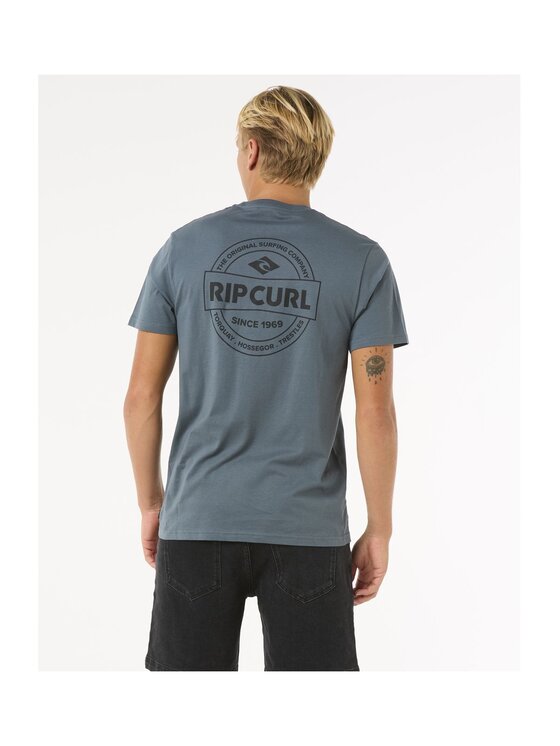 Rip Curl Rip Curl T-Shirt Staple Tee Zielony Standard Fit
