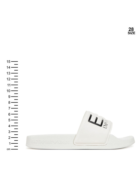 EA7 Emporio Armani EA7 Emporio Armani Şlapi 7Y000037 AF15118 U0001 Alb