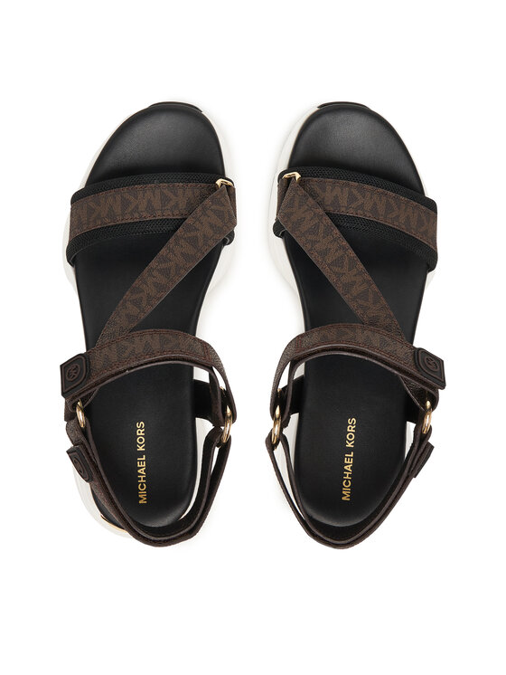 MICHAEL Michael Kors MICHAEL Michael Kors Sandále Bowie Sandal 43S6BWFA1B Hnedá