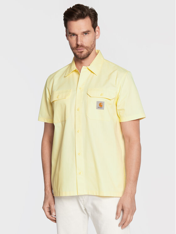 Carhartt WIP Carhartt WIP Сорочка Master I027580 Жовтий Regular Fit