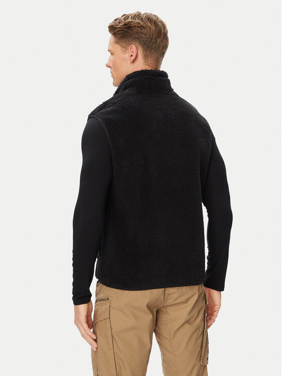 Napapijri Napapijri Безрукавка Yupik V 2 NP0A8B8R Чорний Regular Fit