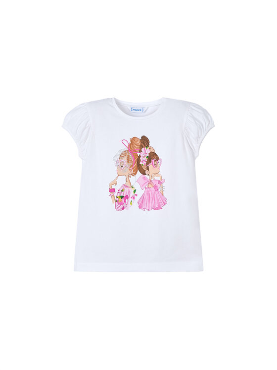 Mayoral Mayoral Футболка 3003 Écru Regular Fit