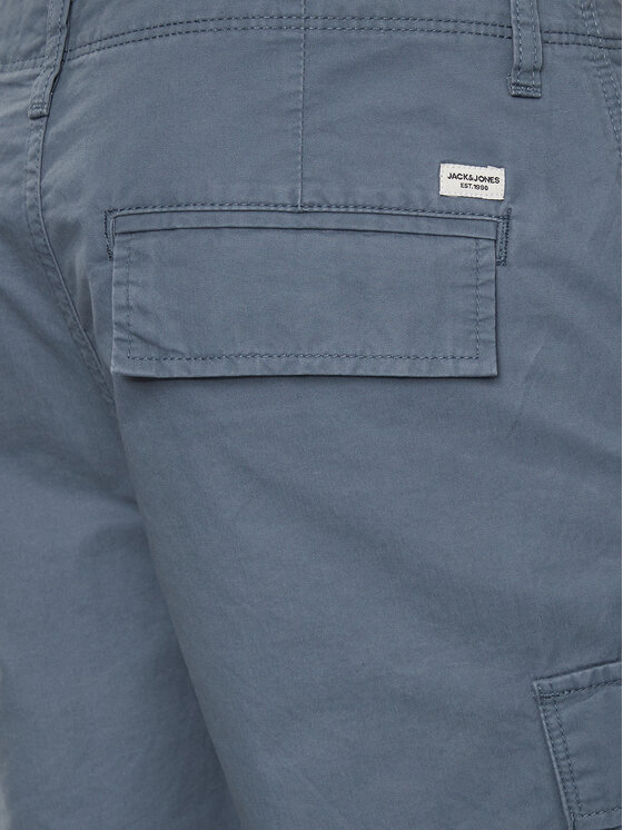 Jack & Jones Jack & Jones Szorty materiałowe Jpstcole 12253222 Niebieski Loose Fit