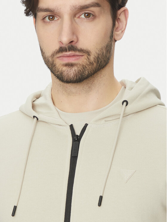 Guess Guess Bluză Z2YQ28 KAIJ1 Écru Regular Fit