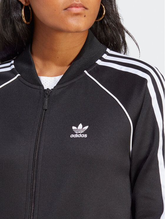 adidas adidas Pulóver Adicolor Classics SST Track Top IB5912 Fekete Regular Fit