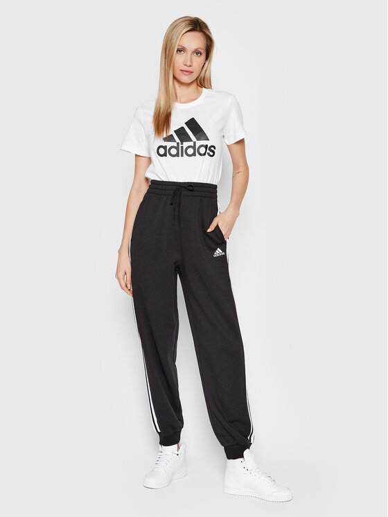 adidas adidas T-Shirt Essentials Logo GL0649 Weiß Regular Fit