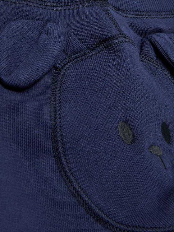 United Colors Of Benetton United Colors Of Benetton Spodnie dresowe 3J70AF013 Granatowy Regular Fit