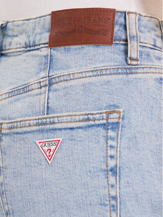 Guess Jeans Guess Jeans Traperice W5BA3O D0027 Plava Boyfriend Fit