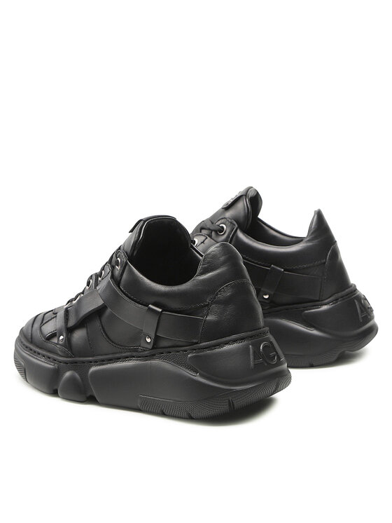 AGL AGL Sneakersy Ruth D938039PGKD0871013 Čierna