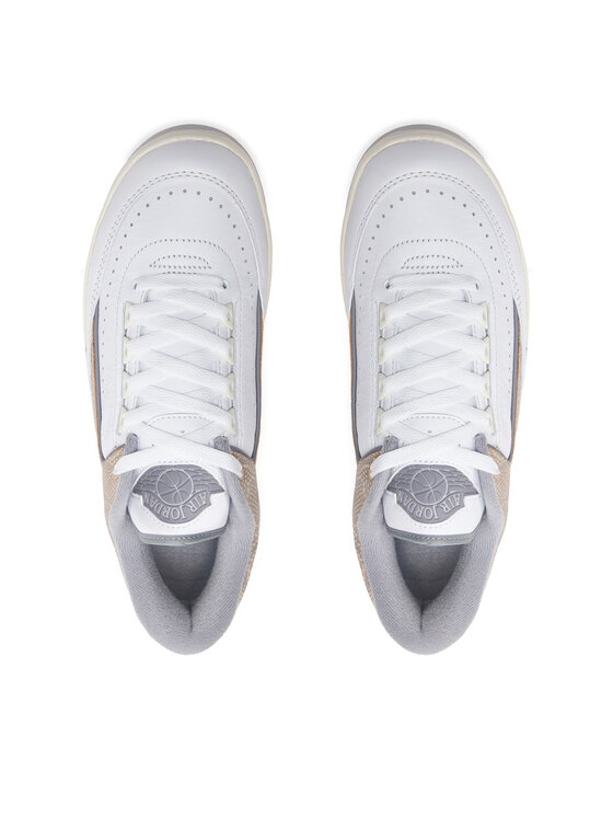Nike Nike Sneakersy Air Jordan 2 Retro Low DV9956 100 Bílá