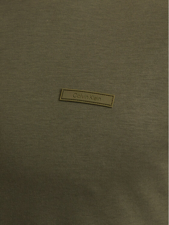 Calvin Klein Calvin Klein Majica LV04LG222G Khaki Slim Fit