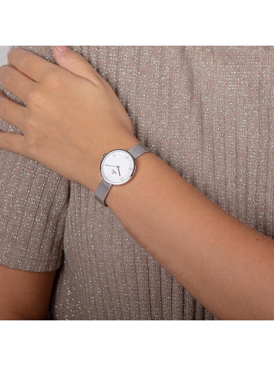 Obaku Obaku Hodinky V195LXCIMC Strieborná