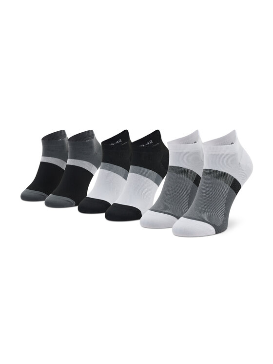 Set di 3 paia di calzini corti unisex Color Block