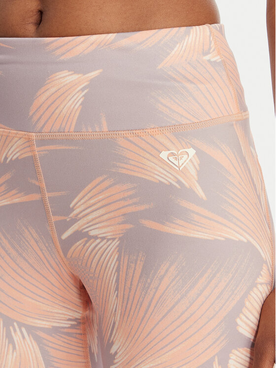 Roxy Roxy Велосипедки Everyday Flow ERJNS03606 Рожевий Slim Fit