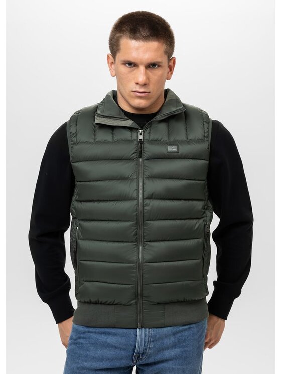 PITBULL PITBULL Kamizelka GRANGER II Zielony Regular Fit