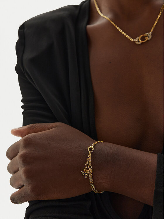 Guess Guess Náramek JUBB04 581JW Zlatá