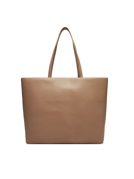 Tommy Hilfiger Tommy Hilfiger Torebka Th Modern Tote AW0AW17528 Beżowy