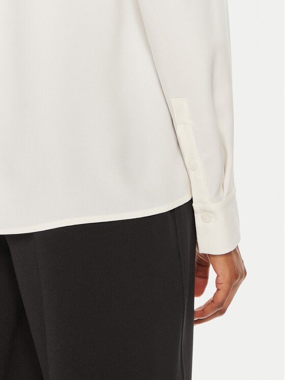 Calvin Klein Calvin Klein Košeľa K20K207167 Écru Regular Fit