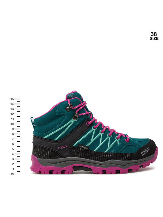 CMP CMP Trekkingi Rigel Mid Trekking Shoes Wp 3Q12944J Turkusowy