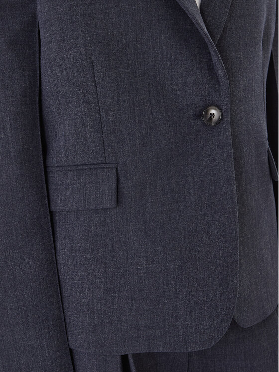 ViCOLO ViCOLO Marynarka TF0203 Granatowy Regular Fit